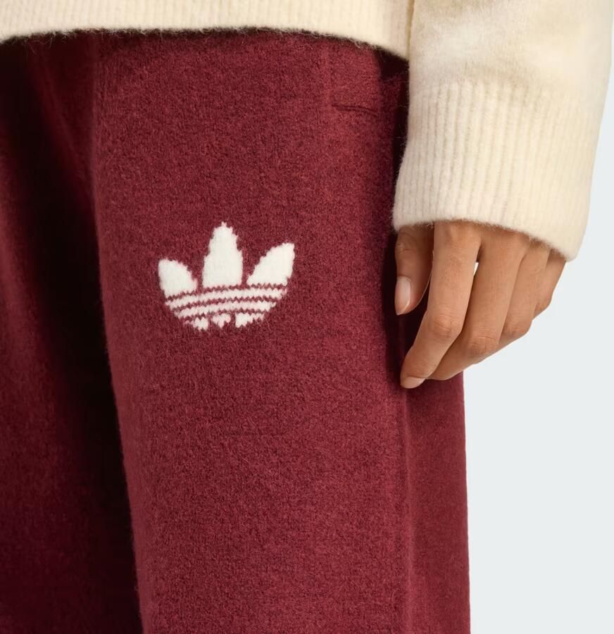 Adidas Originals Trefoil Knit Joggers Rood- Dames Rood - Foto 3