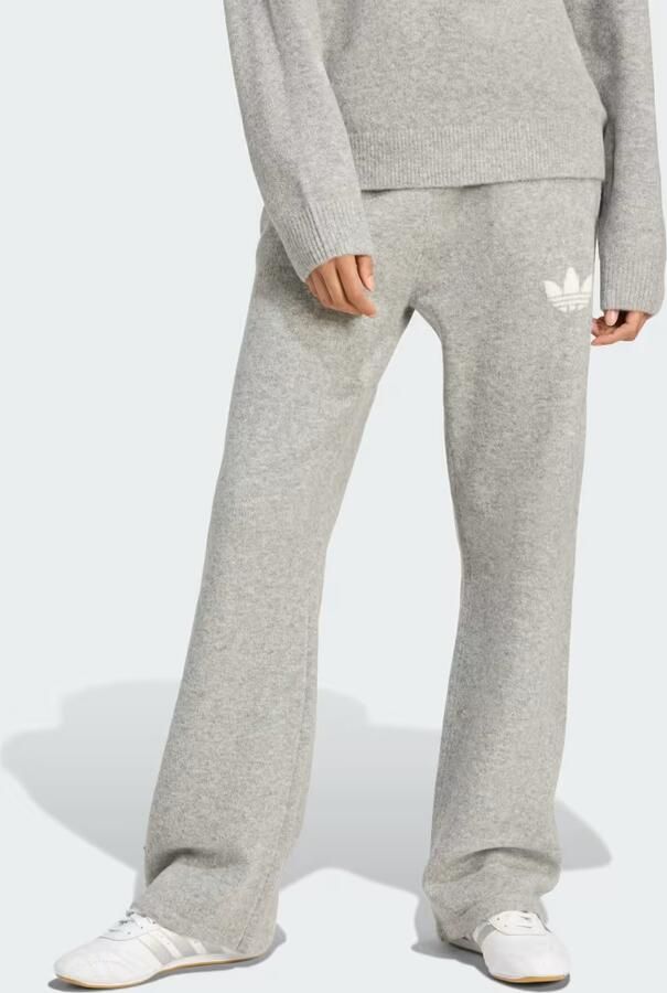 Adidas Originals Trefoil Knit Joggers Grijs- Dames Grijs - Foto 2