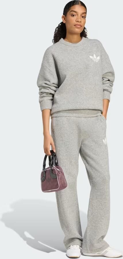 Adidas Originals Trefoil Knit Joggers Grijs- Dames Grijs - Foto 6
