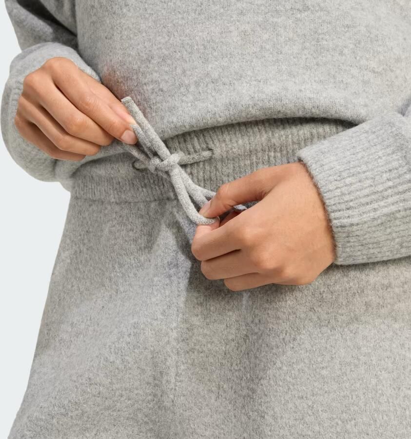Adidas Originals Trefoil Knit Joggers Grijs- Dames Grijs - Foto 4