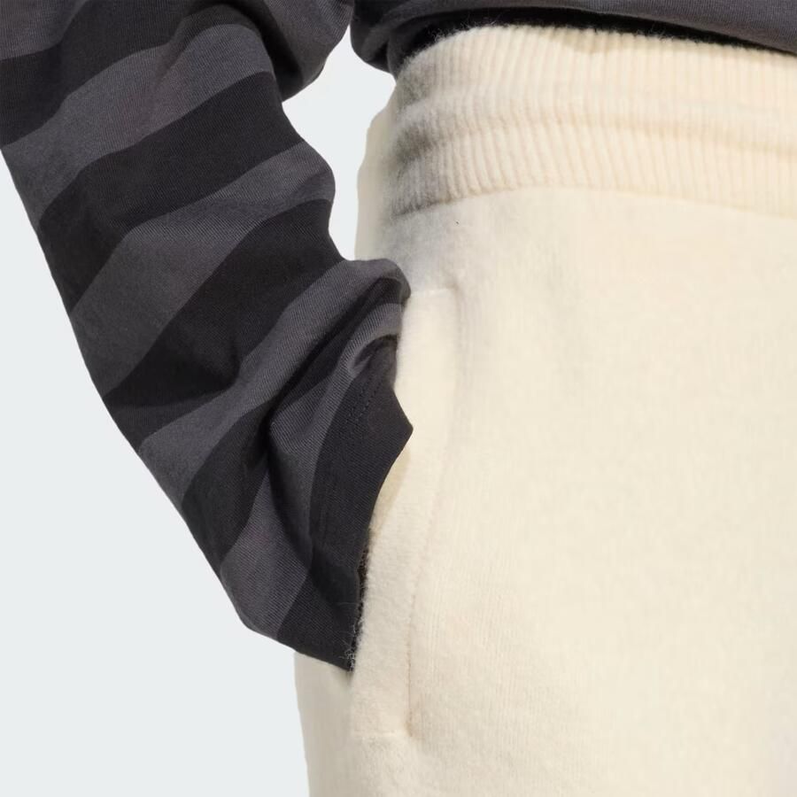 Adidas Originals Trefoil Knit Joggers Wit- Dames Wit - Foto 3