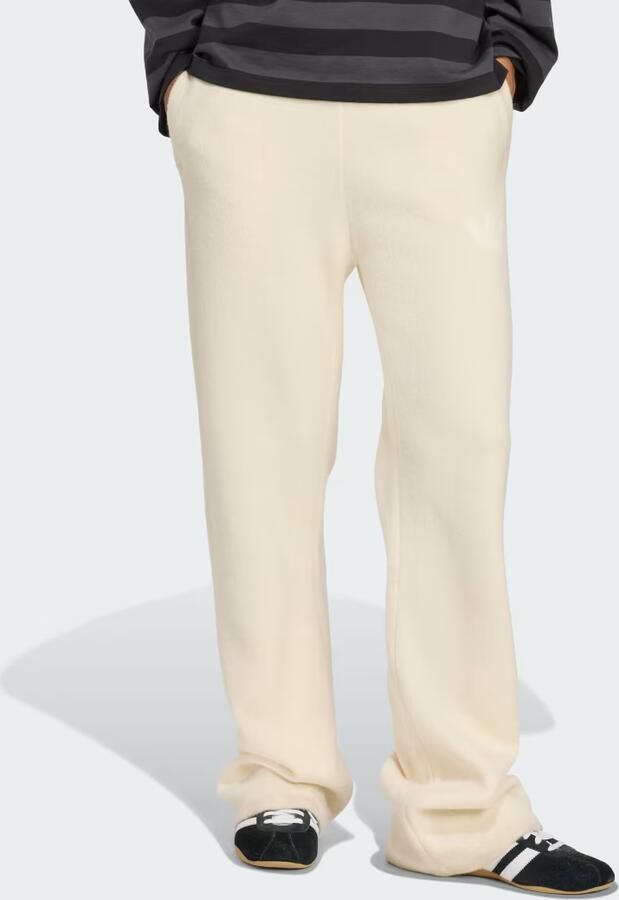 Adidas Originals Trefoil Knit Joggers Wit- Dames Wit - Foto 7