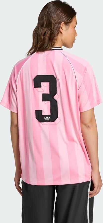 Adidas Originals Adituff Jersey met 3 Strepen Women Trainingspakken lichtroze Maat XS Kleding - Foto 6