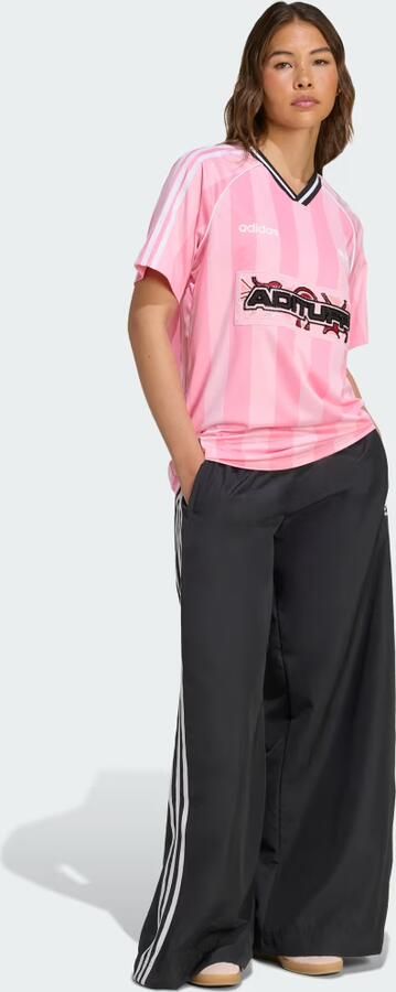 Adidas Originals Adituff Jersey met 3 Strepen Women Trainingspakken lichtroze Maat XS Kleding - Foto 7