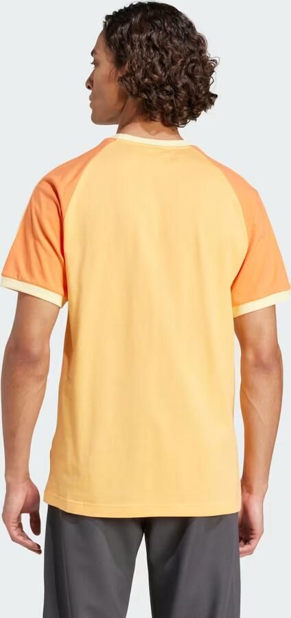 Adidas Originals Cali T-Shirt Oranje- Heren Oranje - Foto 5