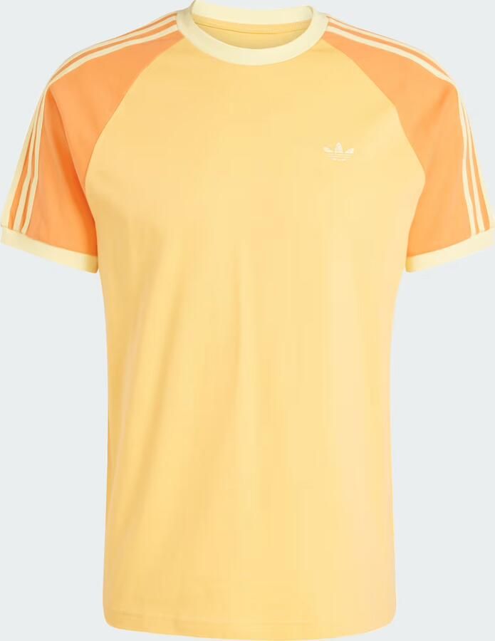 Adidas Originals Cali T-Shirt Oranje- Heren Oranje - Foto 4