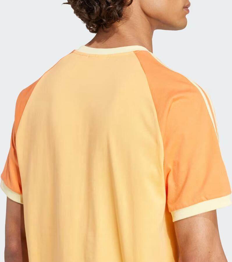 Adidas Originals Cali T-Shirt Oranje- Heren Oranje - Foto 3