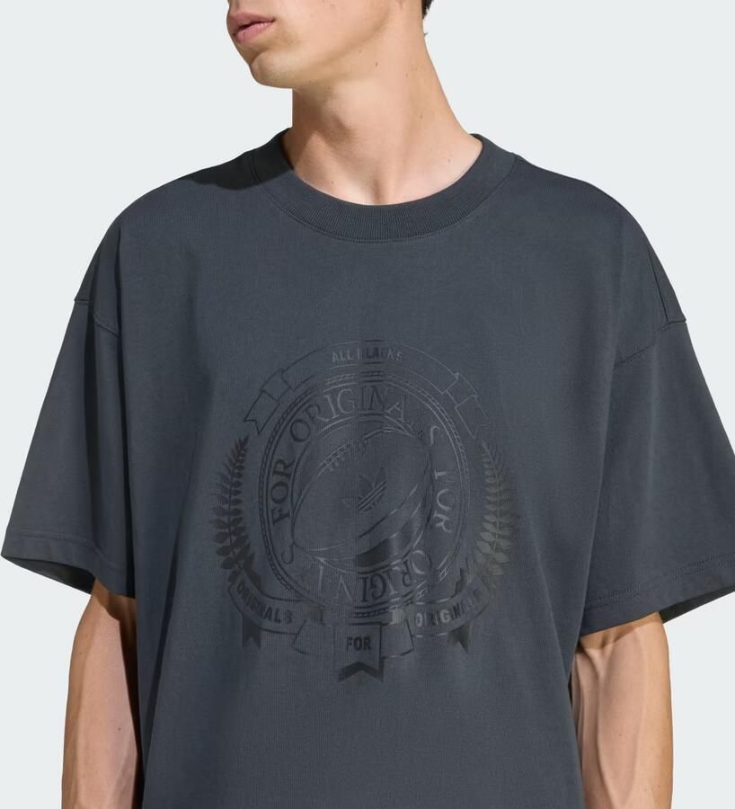 Adidas ORIGINALS & ALL BLACKS LOOSE-FIT GRAPHIC SS T-SHIRT - Foto 2
