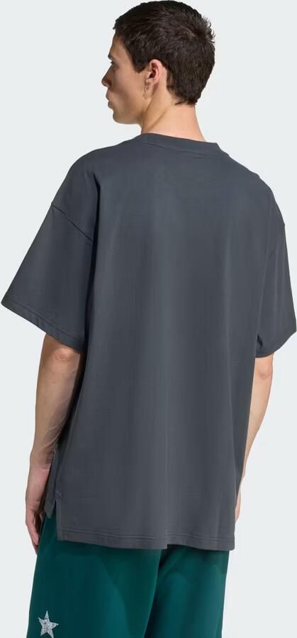 Adidas ORIGINALS & ALL BLACKS LOOSE-FIT GRAPHIC SS T-SHIRT - Foto 6