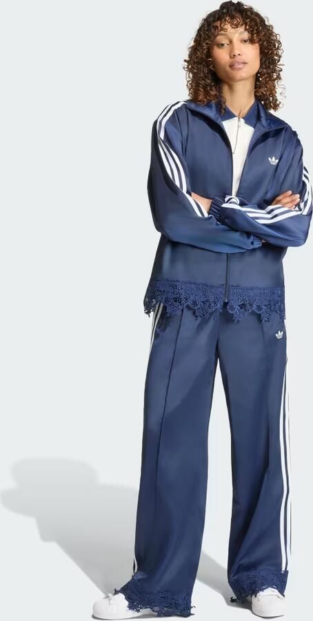 Adidas ORIGINALS LOOSE-FIT SATIN LACE FIREBIRD SPORTJACK - Foto 5