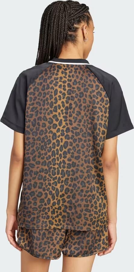 Adidas Originals Satin Football Jersey women Trainingspakken bruin Maat L Kleding - Foto 8