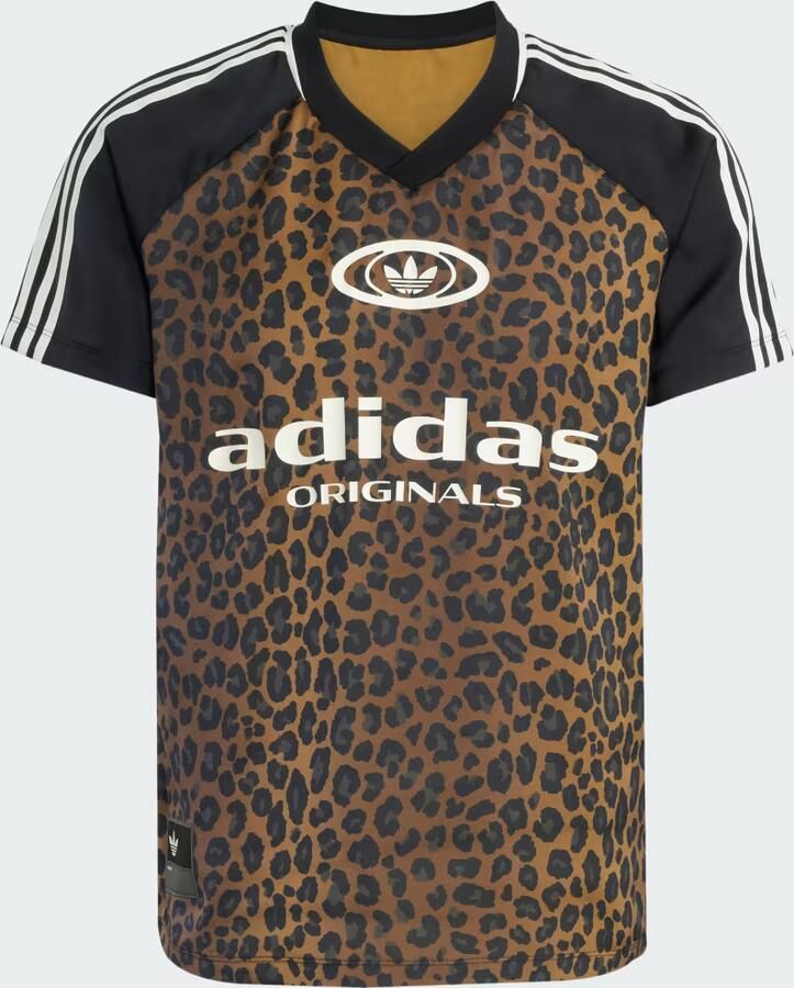 Adidas Originals Satin Football Jersey women Trainingspakken bruin Maat L Kleding - Foto 6