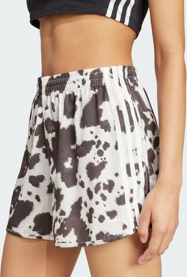 Adidas Originals Cow Print Satin Shorts Veelkleurig- Dames Veelkleurig - Foto 3