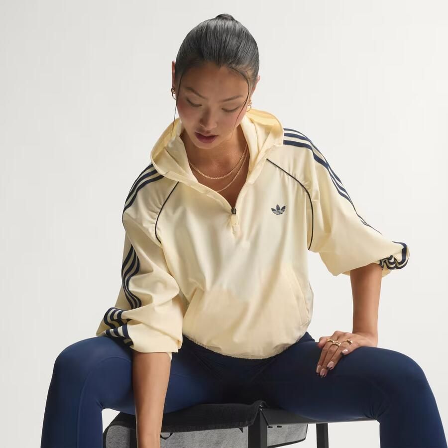ADIDAS Dames Truien & Vesten Og Sp Cover Up Ecru - Foto 5