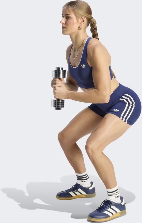 ADIDAS Dames Broeken Og Sp Sho Leg Donkerblauw - Foto 6