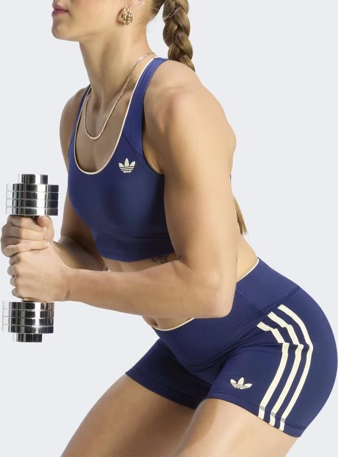 ADIDAS Dames Broeken Og Sp Sho Leg Donkerblauw - Foto 4