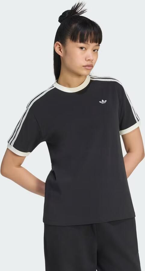 Adidas ORIGINALS SUMMER GLOW ADVANCED THREE STRIPES T-SHIRT