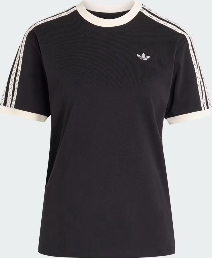 Adidas ORIGINALS SUMMER GLOW ADVANCED THREE STRIPES T-SHIRT - Foto 4