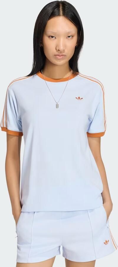 Adidas ORIGINALS SUMMER GLOW ADVANCED THREE STRIPES T-SHIRT