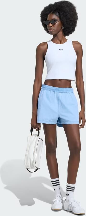Adidas Originals Denim Shorts Meerkleurig- Dames Meerkleurig - Foto 7