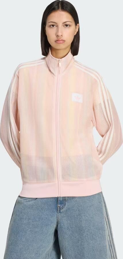 Adidas Originals Crochet Football Track Top Roze- Dames Roze - Foto 2