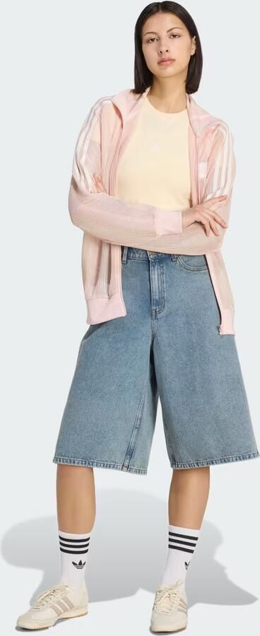 Adidas Originals Crochet Football Track Top Roze- Dames Roze - Foto 7