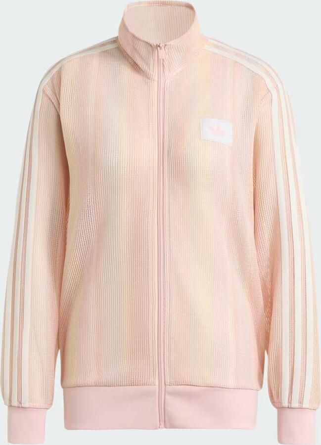 Adidas Originals Crochet Football Track Top Roze- Dames Roze - Foto 5