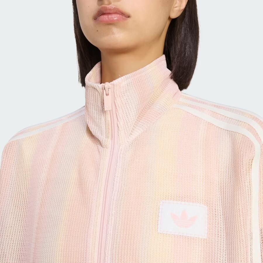 Adidas Originals Crochet Football Track Top Roze- Dames Roze - Foto 3
