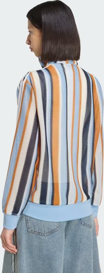 Adidas Originals Crochet Football Track Top Blauw- Dames Blauw - Foto 7