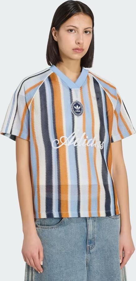 Adidas ORIGINALS SUMMER GLOW KNITTED OVERSIZED SPORTSHIRT - Foto 2