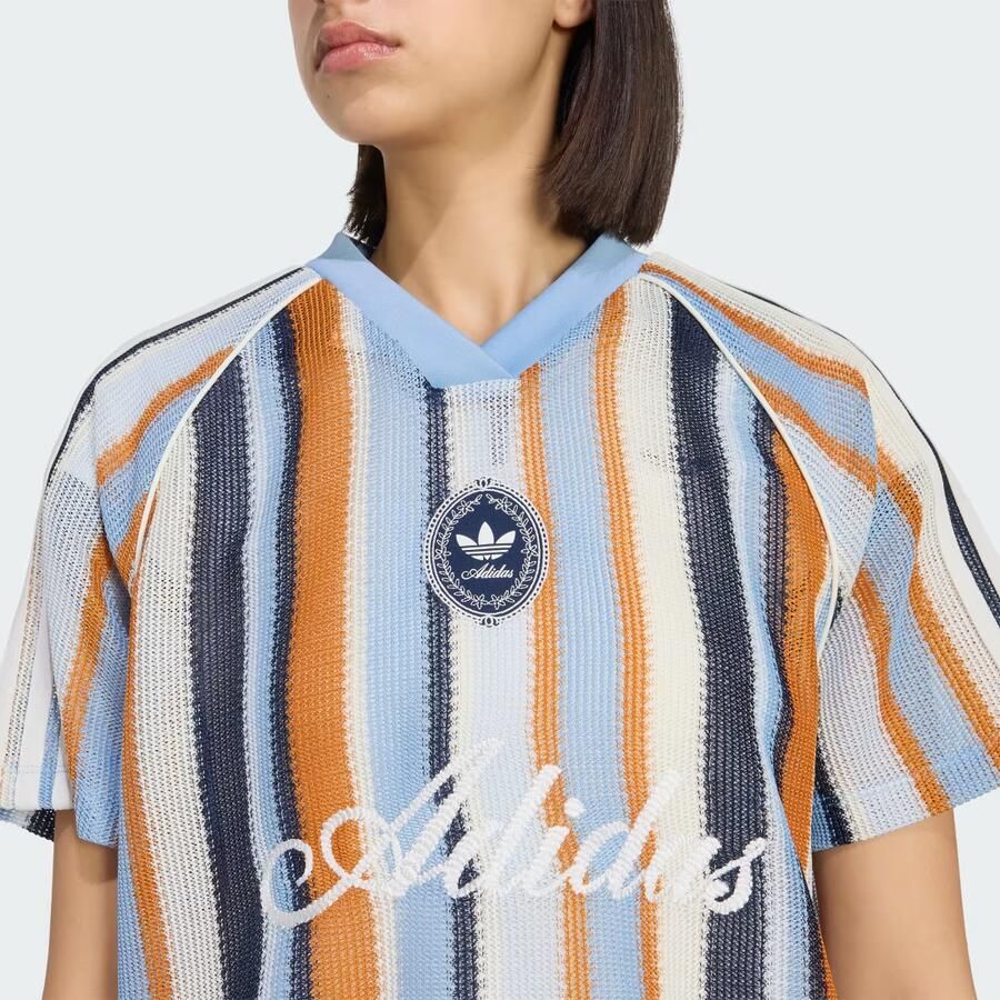 Adidas ORIGINALS SUMMER GLOW KNITTED OVERSIZED SPORTSHIRT - Foto 3
