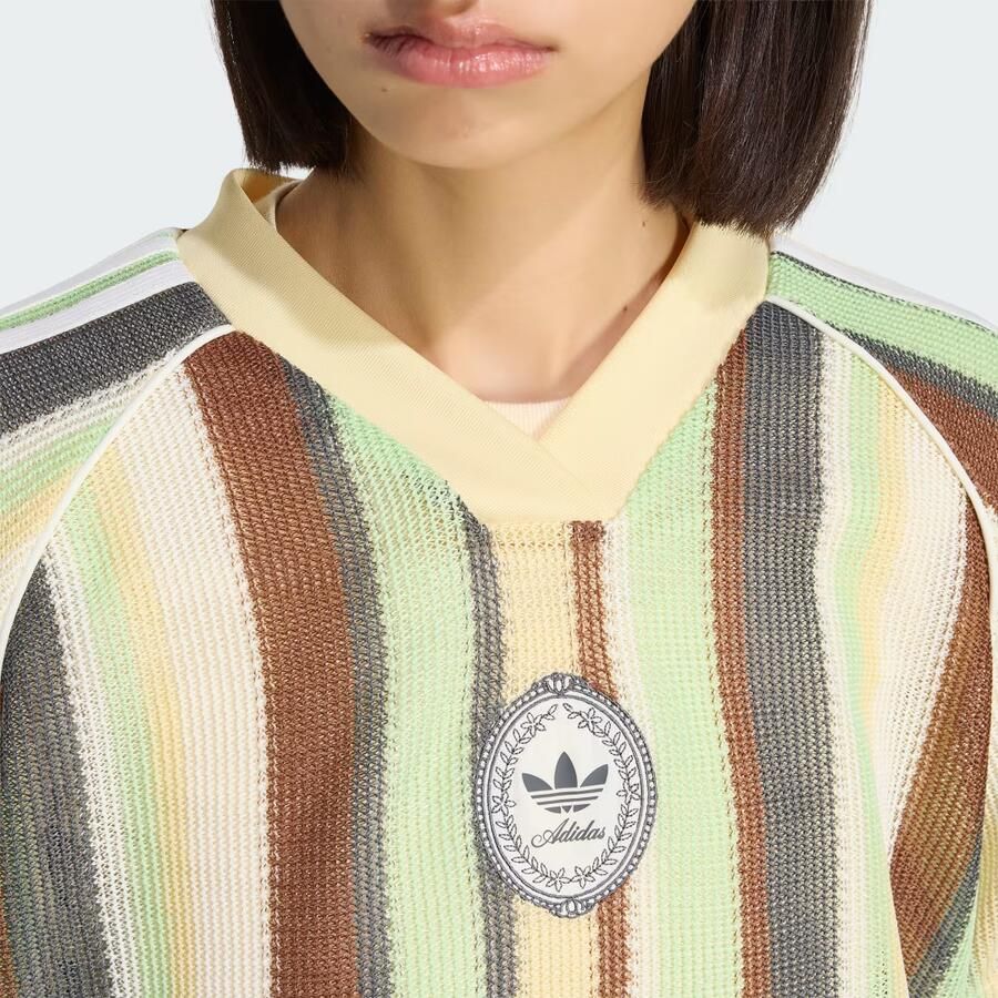 Adidas ORIGINALS SUMMER GLOW KNITTED OVERSIZED SPORTSHIRT - Foto 2