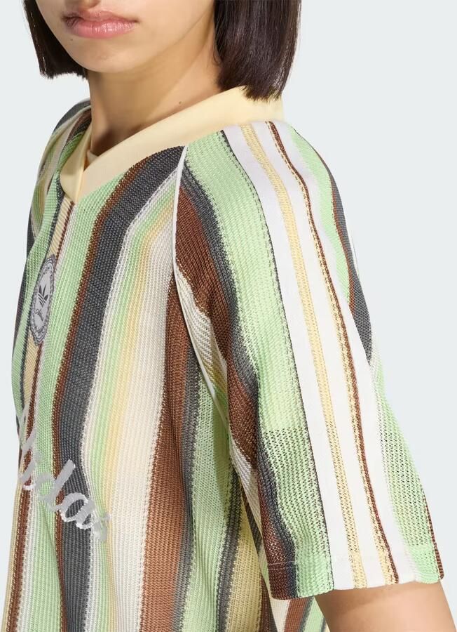 Adidas ORIGINALS SUMMER GLOW KNITTED OVERSIZED SPORTSHIRT - Foto 4