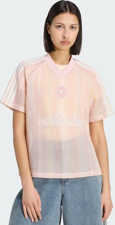 Adidas ORIGINALS SUMMER GLOW KNITTED OVERSIZED SPORTSHIRT - Foto 2
