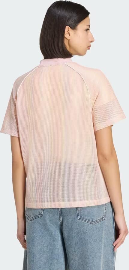 Adidas ORIGINALS SUMMER GLOW KNITTED OVERSIZED SPORTSHIRT - Foto 7