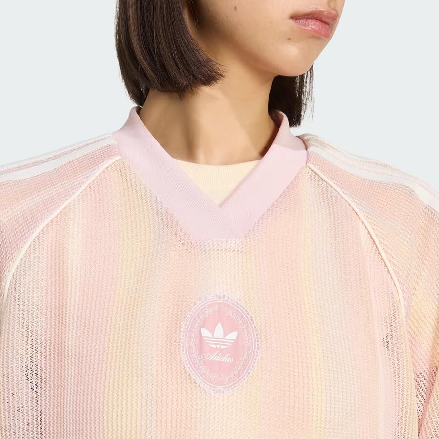 Adidas ORIGINALS SUMMER GLOW KNITTED OVERSIZED SPORTSHIRT - Foto 3