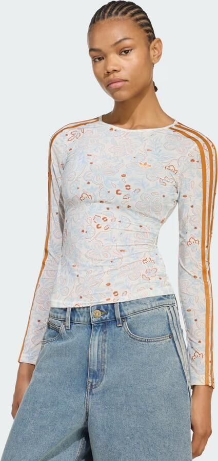 Adidas ORIGINALS SUMMER GLOW MESH GRAPHICS LONGSLEEVE