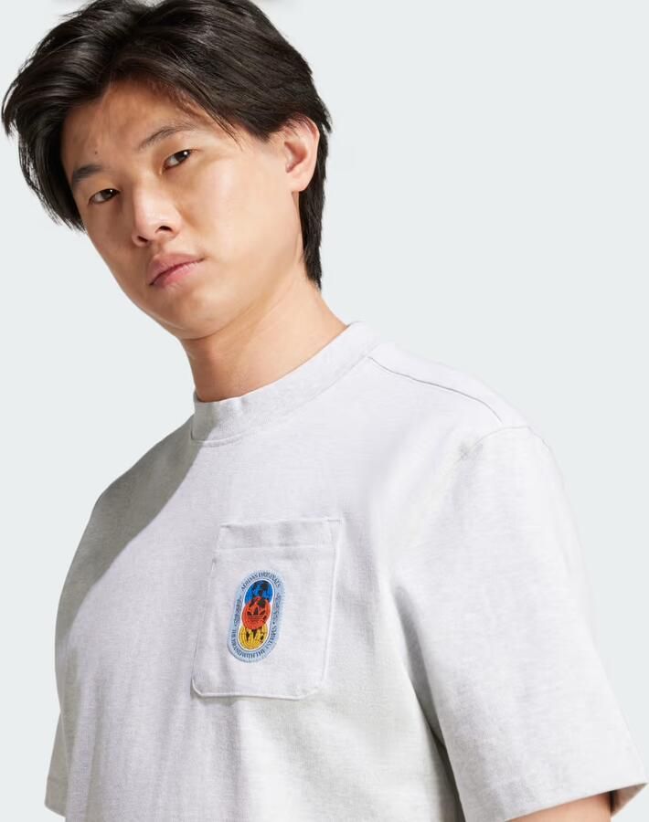 Adidas Originals T-shirt Grijs- Heren Grijs - Foto 4