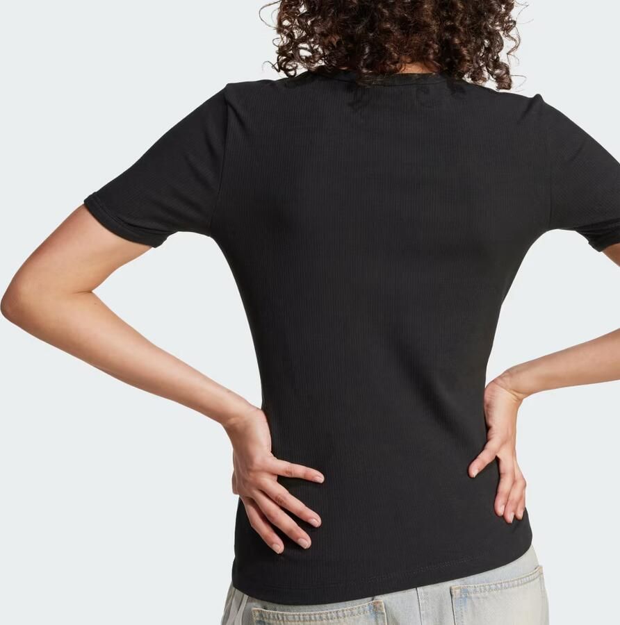 Adidas Originals Campus Cut Out T-Shirt Zwart- Dames Zwart