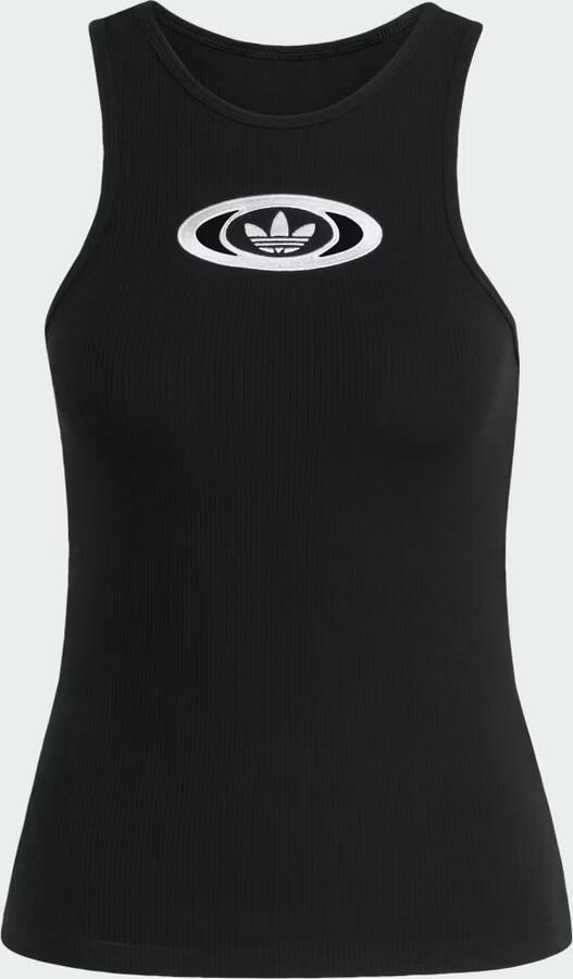 Adidas Originals Campus Cut Out Tank Top Zwart- Dames Zwart - Foto 3