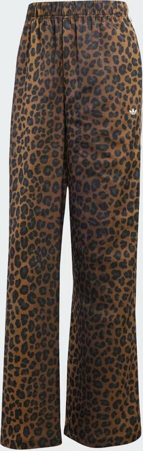 Adidas Originals Wide Leg Satin Joggers Women Trainingsbroeken bruin Maat XS Kleding - Foto 4