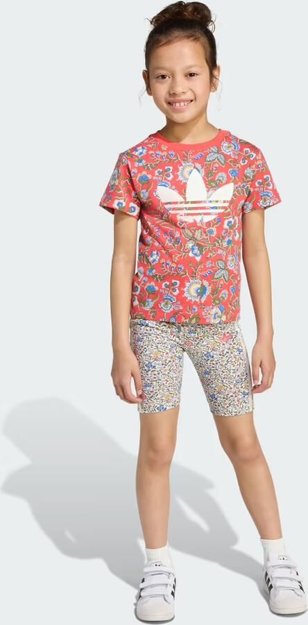 Adidas Originals x Liberty London Short T-shirt Set Kids