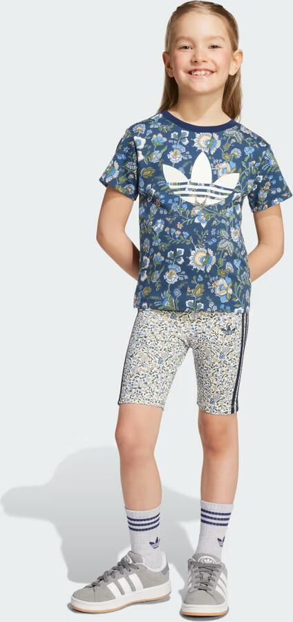 Adidas Originals x Liberty London Short T-shirt Set Kids