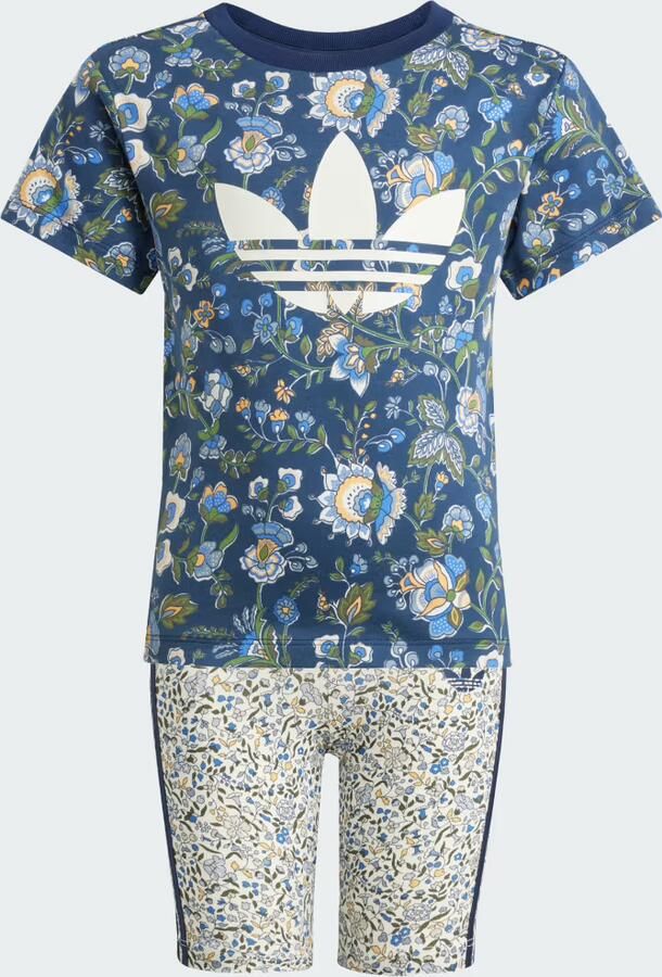 Adidas Originals x Liberty London Short T-shirt Set Kids - Foto 4