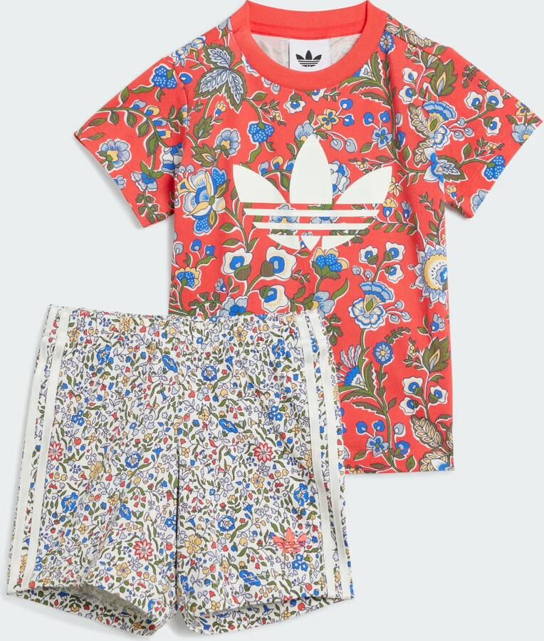Adidas Originals x Liberty London Short T-shirt Set Kids