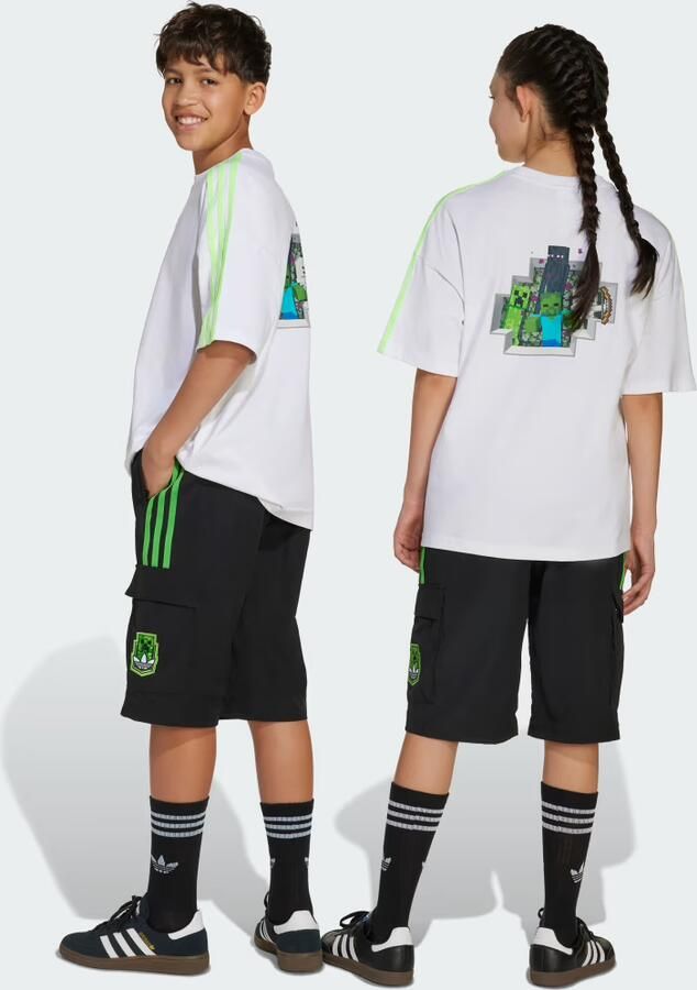 Adidas Originals X Minecraft Cargo Short Kids - Foto 2