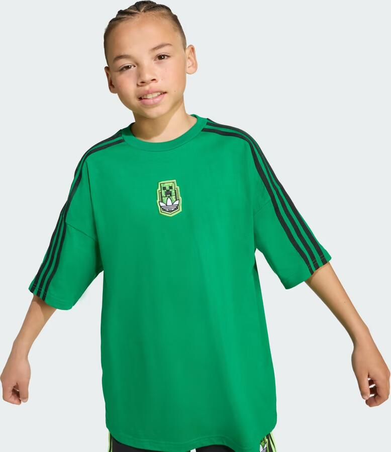 Adidas Originals X Minecraft Graphic T-shirt Kids - Foto 3