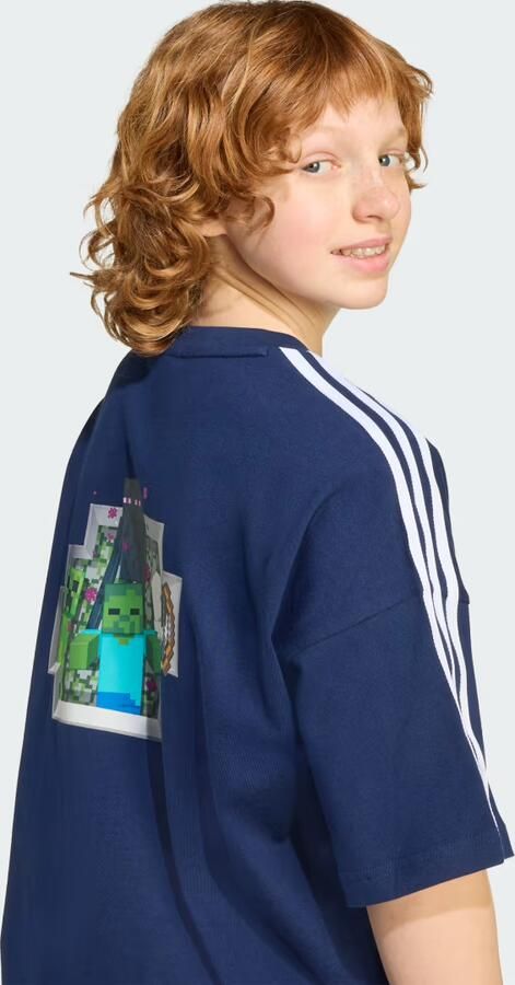 Adidas Originals X Minecraft Graphic T-shirt Kids - Foto 5