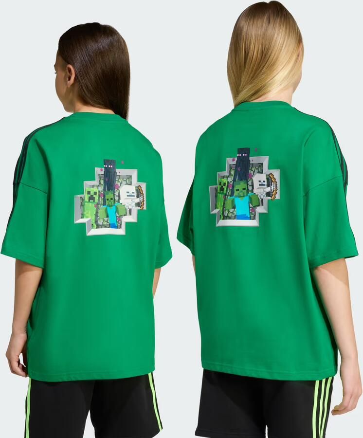 Adidas Originals X Minecraft Graphic T-shirt Kids - Foto 4