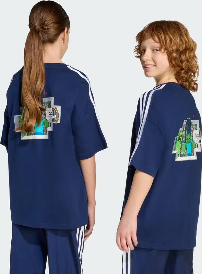 Adidas Originals X Minecraft Graphic T-shirt Kids - Foto 4